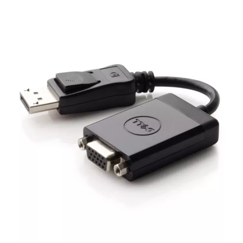 Προσαρμογέας καλωδίου βίντεο DELL 492-11715 DisplayPort σε VGA Μαύρο