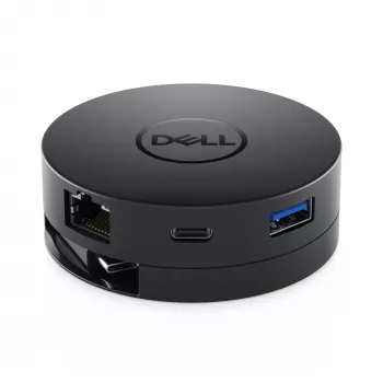 DELL DA300 Ενσύρματο USB 3.2 Gen 2 (3.1 Gen 2) Type-C Μαύρο