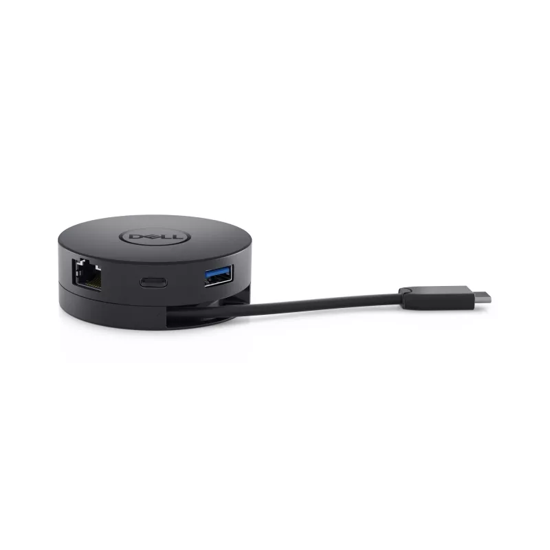 DELL DA300 Ενσύρματο USB 3.2 Gen 2 (3.1 Gen 2) Type-C Μαύρο