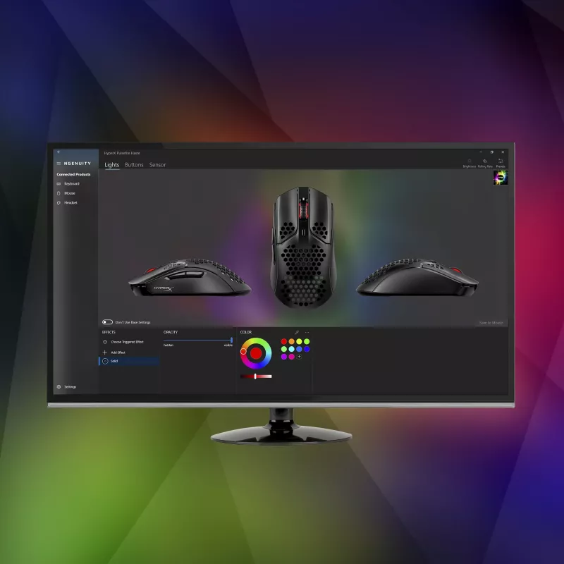 HyperX Pulsefire Haste - Ποντίκι Gaming (Μαύρο-Κόκκινο)