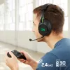 HyperX CloudX Flight – Ασύρματα Ακουστικά Gaming (Μαύρο-Πράσινο) – Xbox