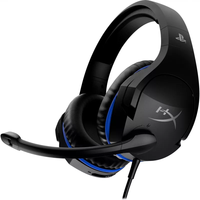 HyperX Cloud Stinger - Ακουστικά Gaming - PS5-PS4 (Μαύρο-Μπλε)
