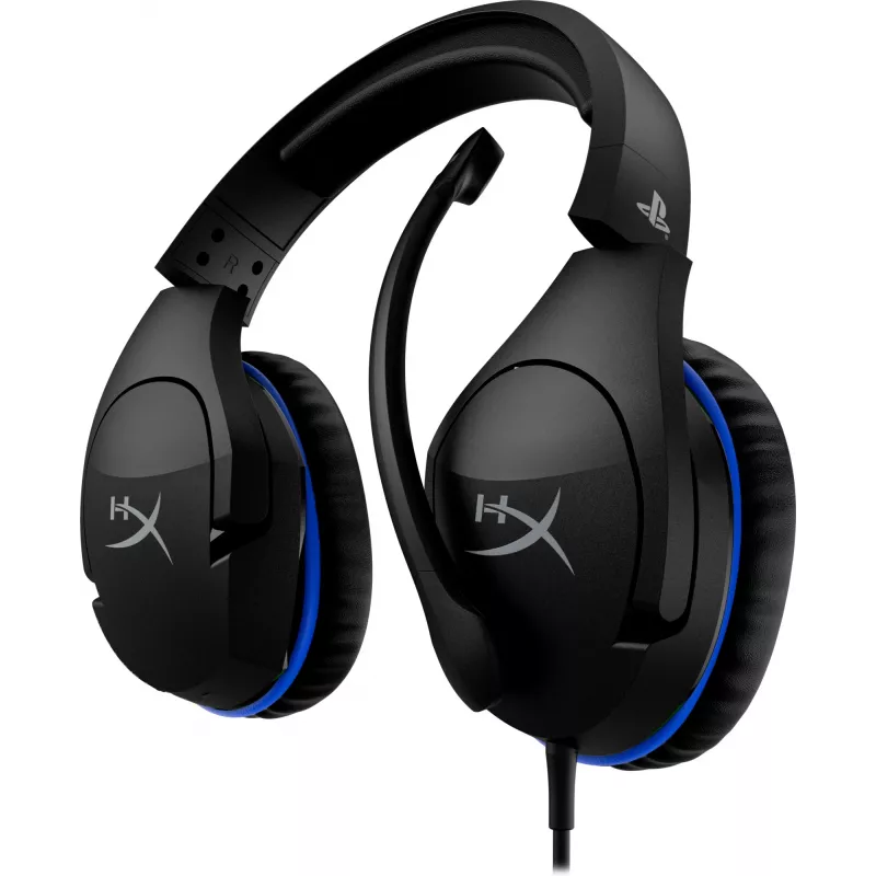 HyperX Cloud Stinger - Ακουστικά Gaming - PS5-PS4 (Μαύρο-Μπλε)