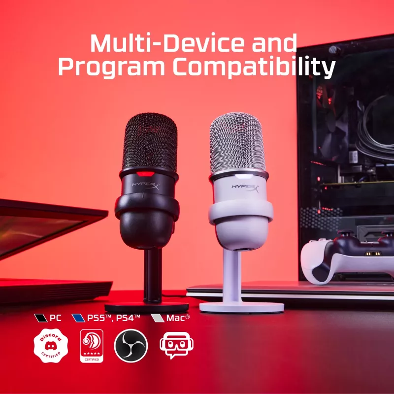 HyperX SoloCast - Μικρόφωνο USB (Μαύρο)