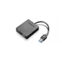 Lenovo Universal Προσαρμογέας γραφικών USB 3.0 σε VGA/HDMI USB Μαύρο