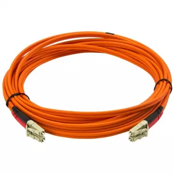 StarTech.com καλώδιο οπτικών ινών 5m - multimode duplex 50/125 - LSZH καλώδιο οπτικών ινών - LC/LC