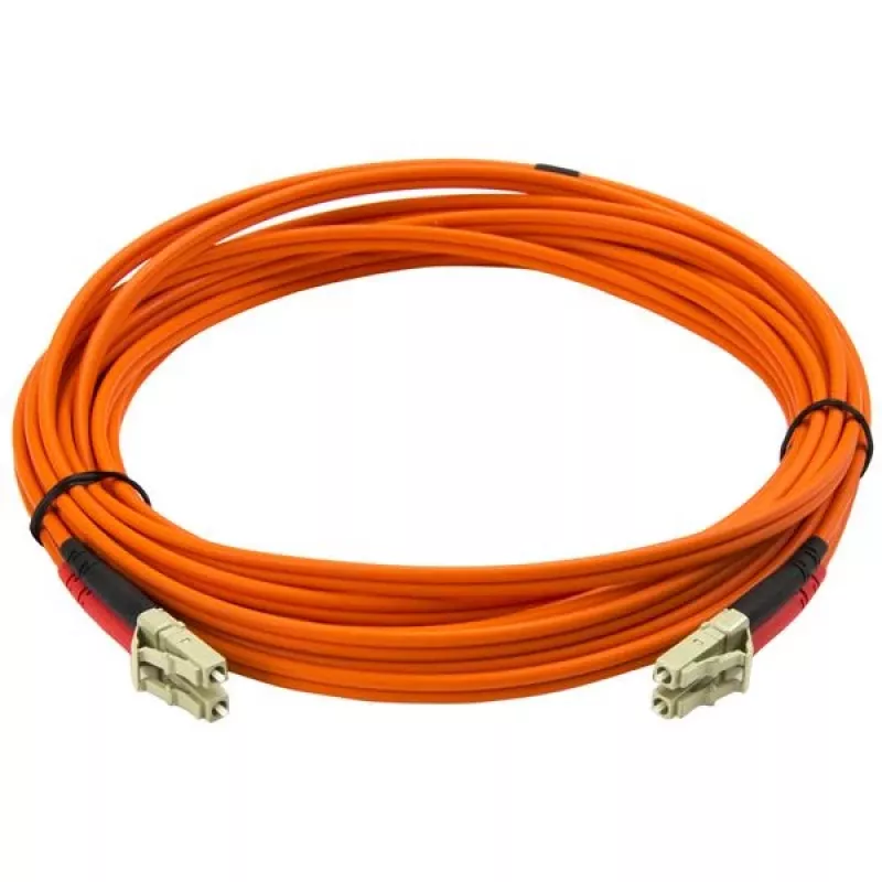 StarTech.com καλώδιο οπτικών ινών 5m - multimode duplex 50/125 - LSZH καλώδιο οπτικών ινών - LC/LC