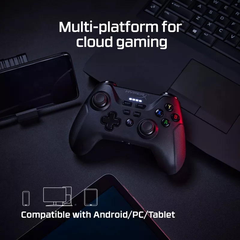 HyperX Clutch – ασύρματο χειριστήριο gaming (μαύρο) – φορητές συσκευές/PC