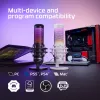 HyperX QuadCast S - μικρόφωνο USB (λευκό-γκρι) - φωτισμός RGB