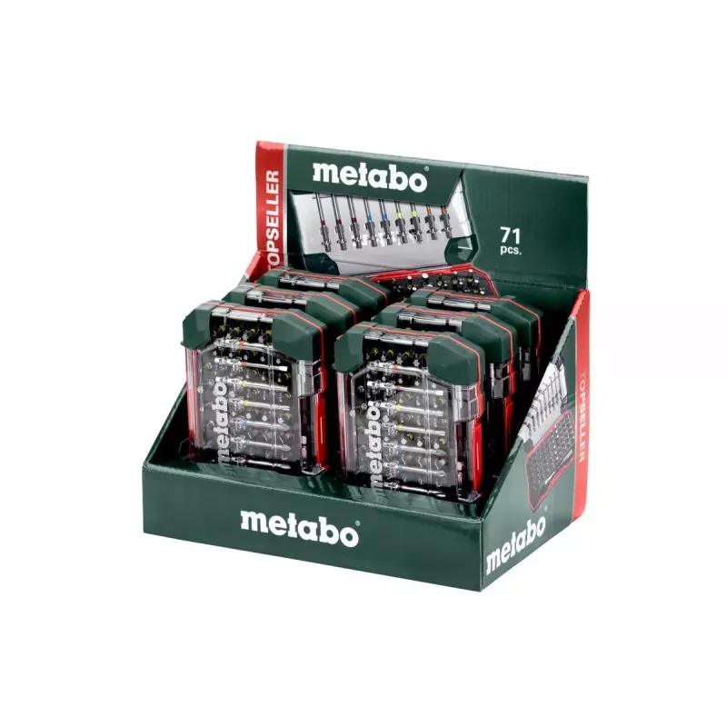 Σετ μυτών κατσαβιδιού Metabo Bit-Box SP 69 τεμ.