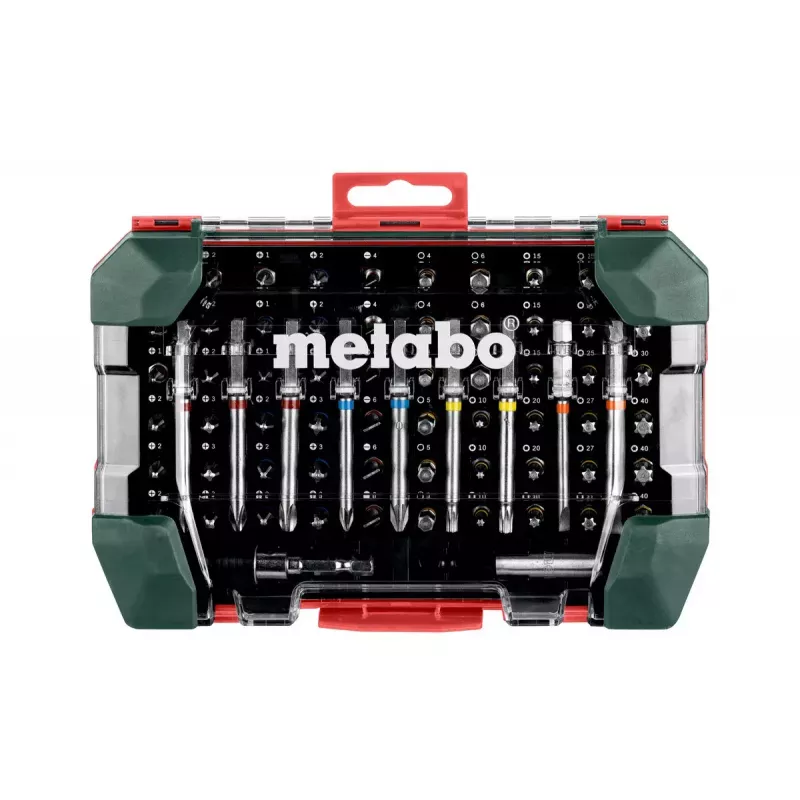 Σετ μυτών κατσαβιδιού Metabo Bit-Box SP 69 τεμ.