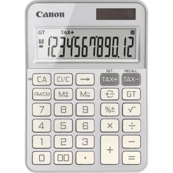 Απλός υπολογιστής Canon KS-125KB Desktop 12 ψηφίων Ασημί