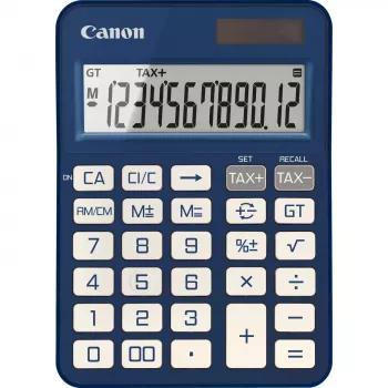 Απλός υπολογιστής Canon KS-125KB 12 ψηφίων Μπαταρία Ηλιακό Μπλε