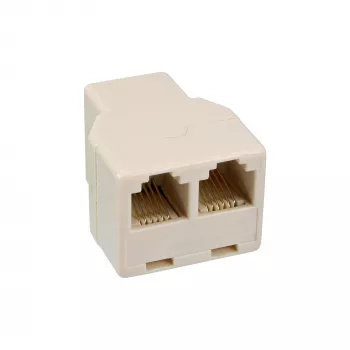 Διακλαδωτής InLine Modular 1x υποδοχή RJ12 / 2x υποδοχή RJ12 69999B