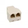 Διακλαδωτής InLine Modular 1x υποδοχή RJ12 / 2x υποδοχή RJ12 69999B