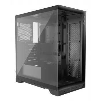 XPG INVADER X WOF Mid-Tower Μαύρο, Midi Tower, PC, Μαύρο, ATX, micro ATX, Mini-ITX, SPCC, 17,5 cm