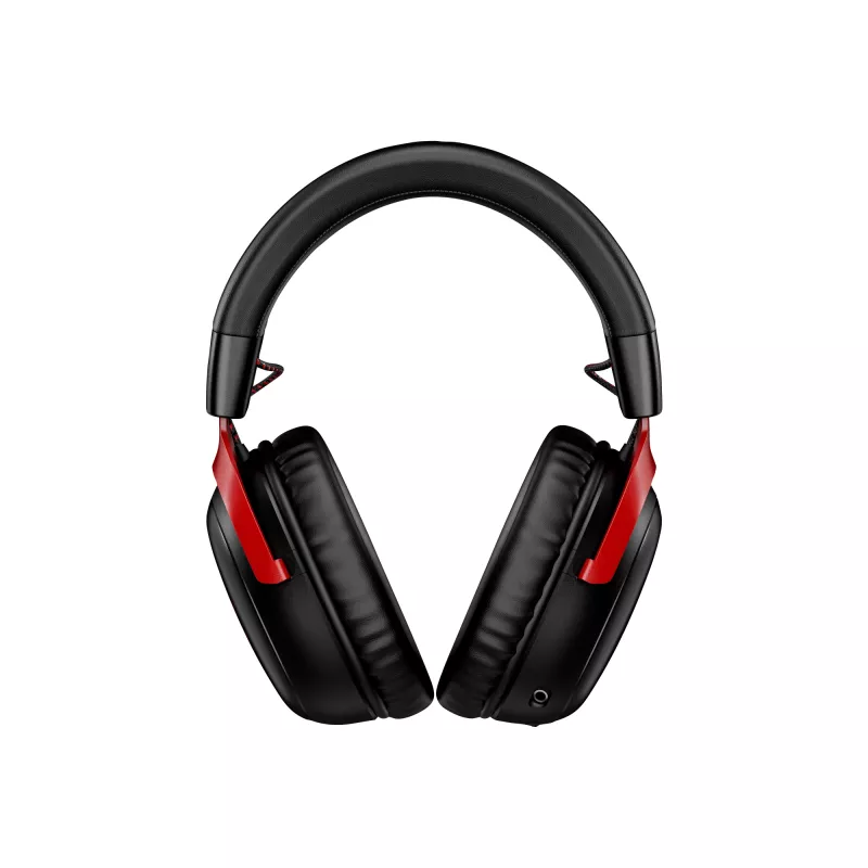 HyperX Cloud III Wireless - Gaming Headset, Μαύρο; Κόκκινο, Κίνα, περιωτιαίο, κλειστού τύπου, ενεργό, 155 mm