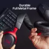 HyperX Cloud III Wireless - Gaming Headset, Μαύρο; Κόκκινο, Κίνα, περιωτιαίο, κλειστού τύπου, ενεργό, 155 mm