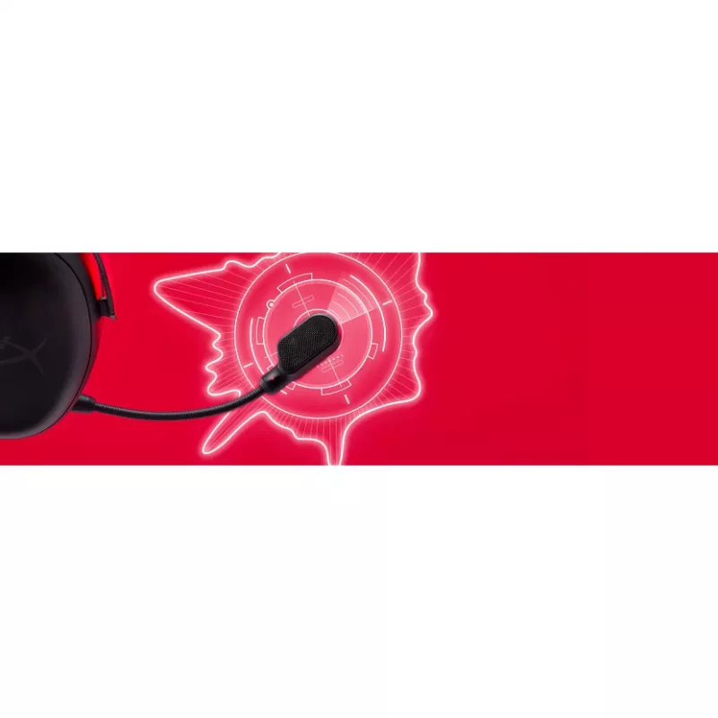 HyperX Cloud III Wireless - Gaming Headset, Μαύρο; Κόκκινο, Κίνα, περιωτιαίο, κλειστού τύπου, ενεργό, 155 mm