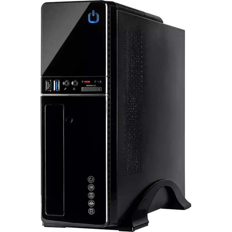 Κουτί PC Inter-Tech IT-607 Desktop μαύρο