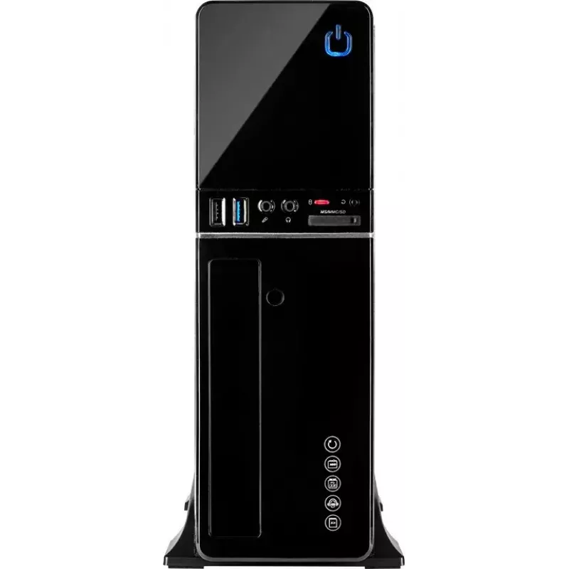 Κουτί PC Inter-Tech IT-607 Desktop μαύρο