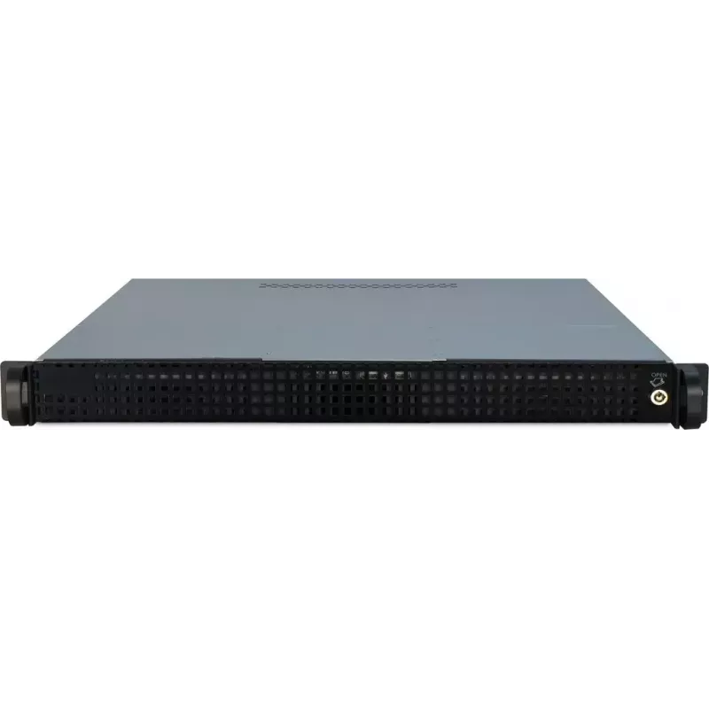 Κουτί διακομιστή Inter-Tech IPC 1U-10248 Rack Μαύρο