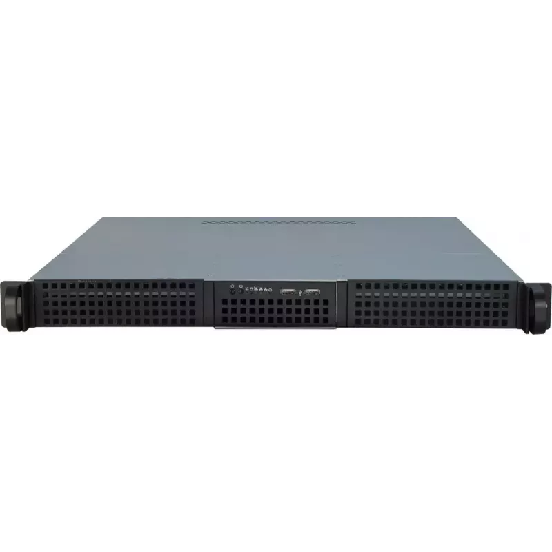 Κουτί διακομιστή Inter-Tech IPC 1U-10248 Rack Μαύρο