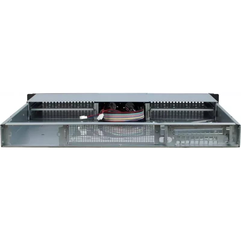 Κουτί διακομιστή Inter-Tech IPC 1U-10248 Rack Μαύρο