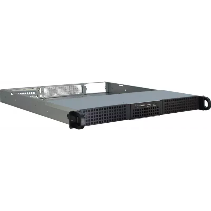 Κουτί διακομιστή Inter-Tech IPC 1U-10248 Rack Μαύρο