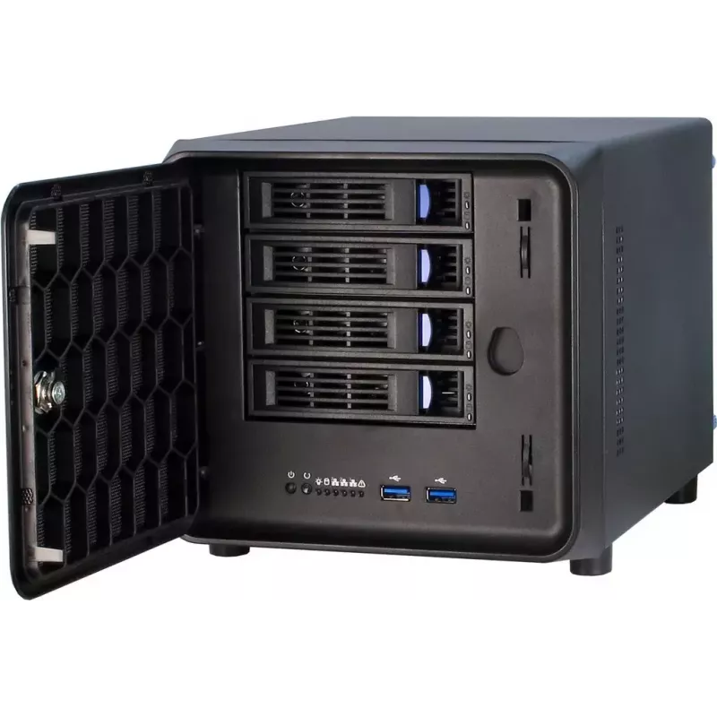 Κουτί διακομιστή Inter-Tech SC-4100 Rack Μαύρο
