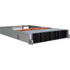 Κουτί διακομιστή Inter-Tech IPC 2U-2412 Rack Μαύρο, Ασημί