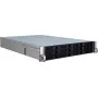 Κουτί διακομιστή Inter-Tech IPC 2U-2412 Rack Μαύρο, Ασημί
