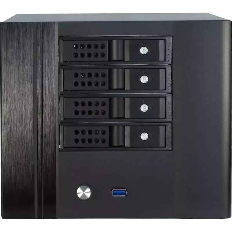 Κουτί PC Inter-Tech SC-4004 Small Form Factor Μαύρο