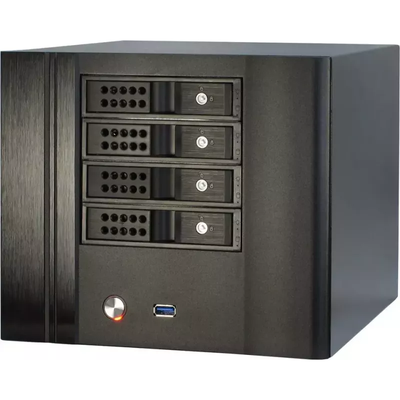 Κουτί PC Inter-Tech SC-4004 Small Form Factor Μαύρο