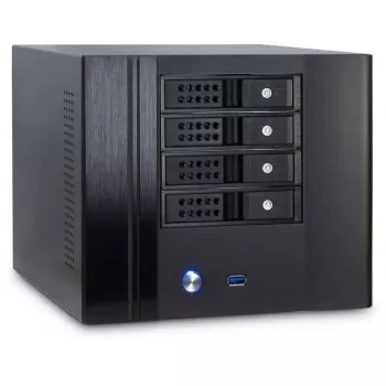 Κουτί PC Inter-Tech SC-4004 Small Form Factor Μαύρο