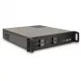 Rack διακομιστή Inter-Tech 2U-2504 Μαύρο 480x527x89mm Ανεμιστήρας 60mm