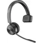 HP Poly Savi 7210 Office ασύρματα ακουστικά με μικρόφωνο DECT επιωτίδια, ενεργή ακύρωση θορύβου, μαύρα