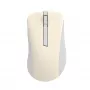 ASUS Marshmallow MD102 ασύρματο ποντίκι γραφείου, RF + Bluetooth, οπτικό, 1600 DPI, για δεξιόχειρες, μπεζ