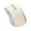 ASUS Marshmallow MD102 ασύρματο ποντίκι γραφείου, RF + Bluetooth, οπτικό, 1600 DPI, για δεξιόχειρες, μπεζ