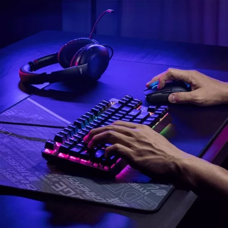 ASUS ROG Strix Go Ακουστικά ενσύρματα Head-Band Gaming USB Type-C Μαύρο