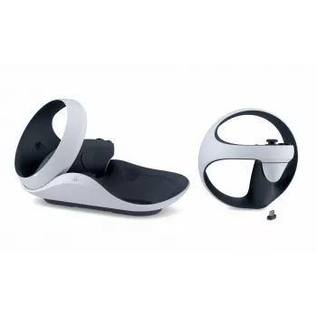 Σταθμός φόρτισης Sony 9480693 για Gaming-Χειριστήριο — PlayStation 5, 5,1 V/2,8 A, μαύρο/λευκό, 241×136×58 mm