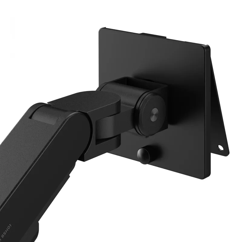 Βάση οθόνης BenQ BSH01 — Ergo Arm ρυθμιζόμενου ύψους, συμβατή με VESA, μαύρη