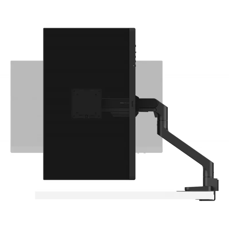 Βάση οθόνης BenQ BSH01 — Ergo Arm ρυθμιζόμενου ύψους, συμβατή με VESA, μαύρη