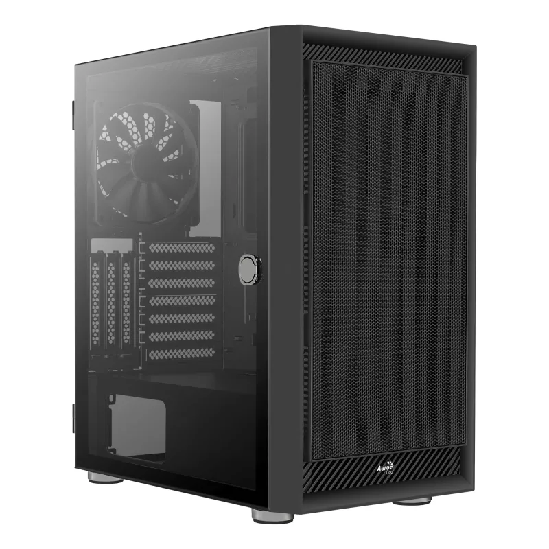 Aerocool GRAPHITEV1 Κουτί υπολογιστή με Mesh μπροστινό πάνελ