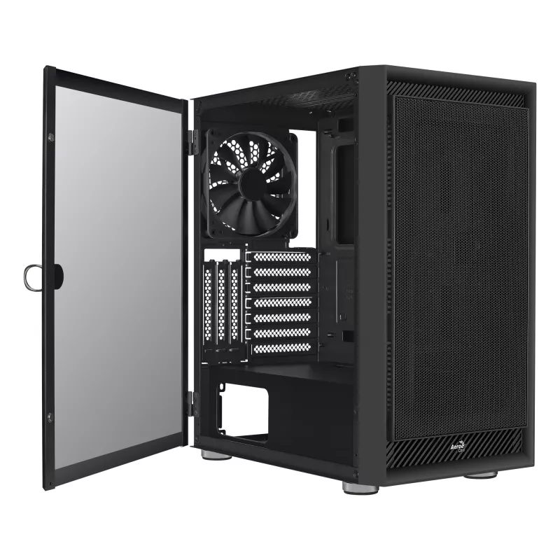 Aerocool GRAPHITEV1 Κουτί υπολογιστή με Mesh μπροστινό πάνελ