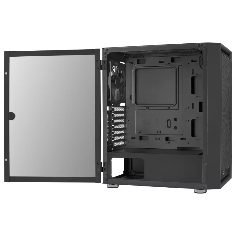 Aerocool GRAPHITEV1 Κουτί υπολογιστή με Mesh μπροστινό πάνελ