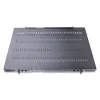 StarTech.com ADJSHELFHDV ρυθμιζόμενο αεριζόμενο ράφι 1U για rack διακομιστή, βαρέως τύπου, 150 kg, ρυθμιζόμενο βάθος τοποθέτησης 49,5–97,4 cm (19,5–38 ίντσες), 19 ιντσών, μαύρο