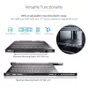 StarTech.com ADJSHELFHDV ρυθμιζόμενο αεριζόμενο ράφι 1U για rack διακομιστή, βαρέως τύπου, 150 kg, ρυθμιζόμενο βάθος τοποθέτησης 49,5–97,4 cm (19,5–38 ίντσες), 19 ιντσών, μαύρο