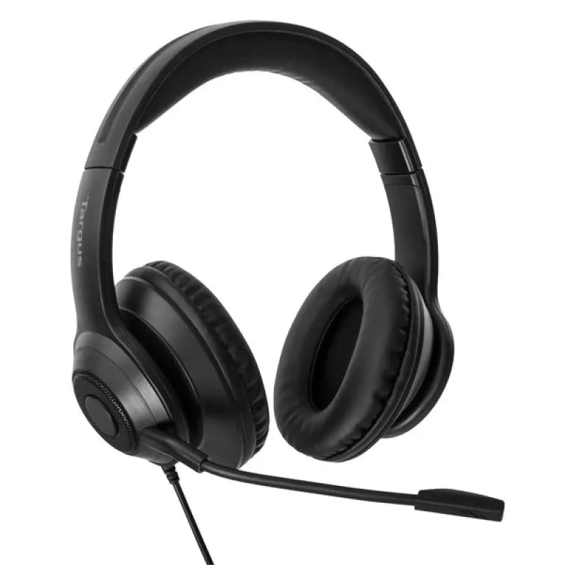 Targus AEH102GL Headset Ενσύρματα Κεφαλόδεσμος Κλήσεις/Μουσική USB Type-A Μαύρο