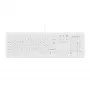 Contour Design Active Key Contour ClassicClean Ιατρικό πληκτρολόγιο IP68 Full-Size Ενσύρματο Λευκό DE C8100